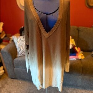 Pins & Needles Green Ombre Knit Sweater